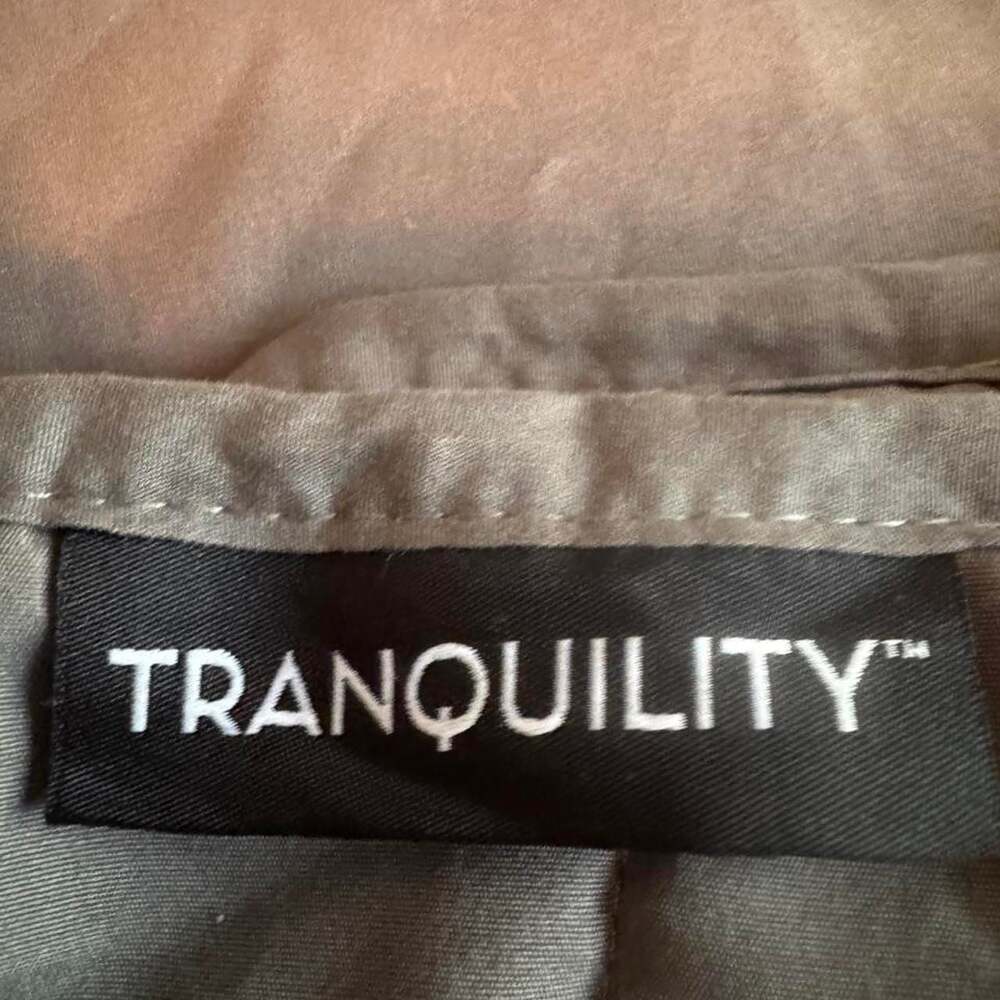 Tranquility 15lb Weighted Lap Blanket Gray